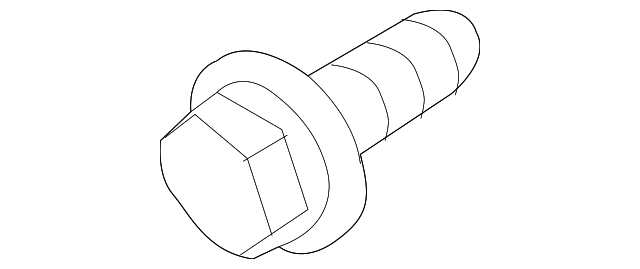 Bumper Cover Support Rail Nut N-910-189-01