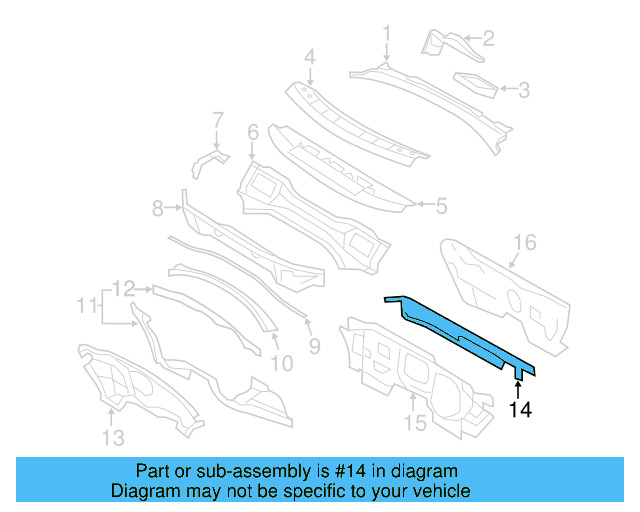 Sound Absorber 1K0-863-993-K - View 14