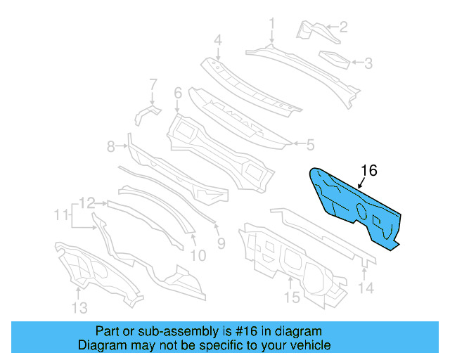 Sound Absorber 5K1-863-247-A - View 13