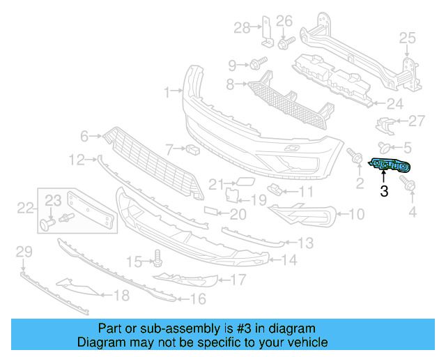 Guide Bracket 7P6-807-183-G - View 4