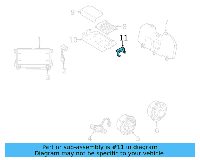 Mount Bracket Bracket 561-035-933 - View 9