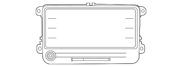AM/FM CD 5C0-035-200-G