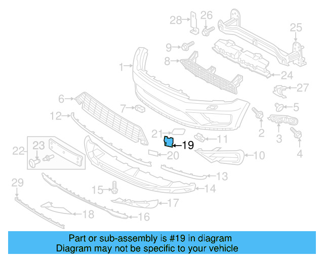 Tow Eye Cap 7P6-807-185-A-9B9 - View 8