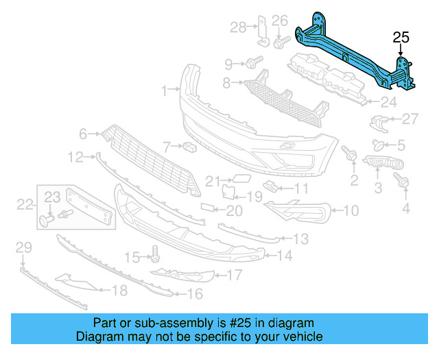 Impact Bar 7P0-807-109-D - View 15