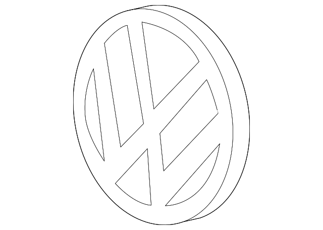 Emblem 3G0-853-601-A-JZA - View 53