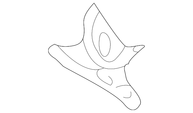 Passenger Air Bag Retainer Plate 3B1-880-263-A - View 4