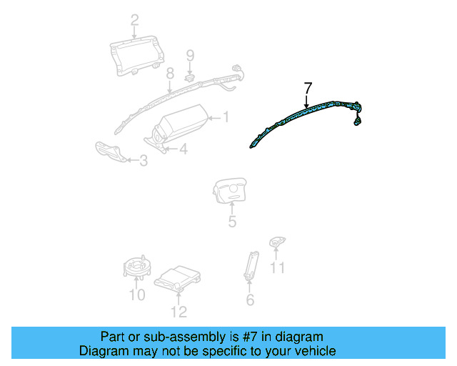 Head Air Bag 3B9-880-741-E - View 12