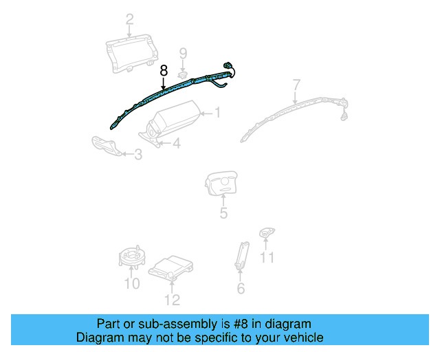 Head Air Bag 3B5-880-742-H