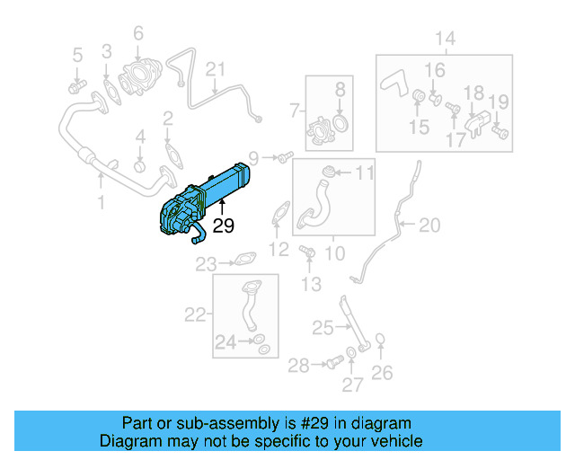 Cooler 03L-131-512-AF - View 19