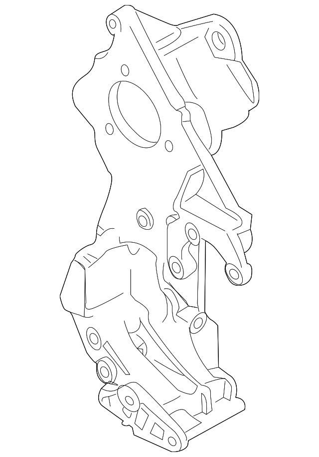 Alternator Bracket 045-903-141-C - View 2