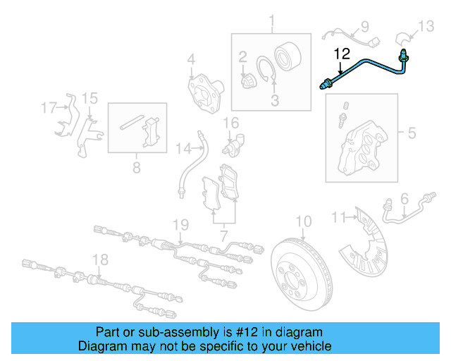 Brake Tube 7P6-614-162 - View 20