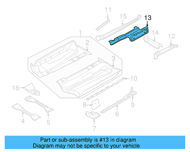 Seat Mount 1K0-802-381-C - View 12