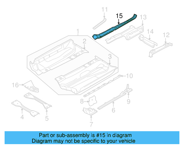 Inner Reinforced 1K0-803-562-A - View 15