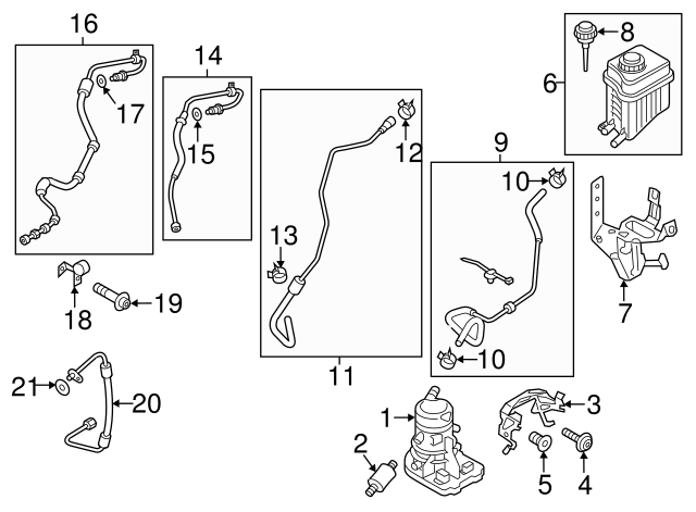 Mount Bracket Bolt N-911-280-01