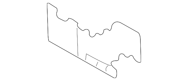 Filler Plate 8D0-805-502-A - View 2