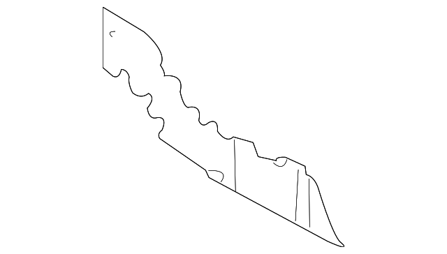 Filler Plate 8D0-805-501 - View 2