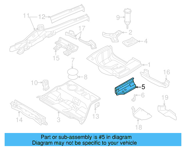 Floor Extension 3B0-802-091-A - View 15