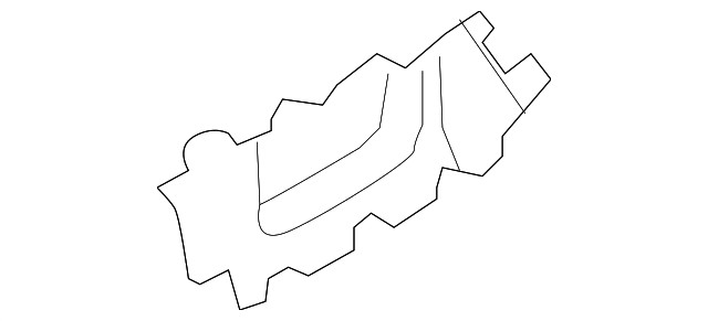 Hinge Pillar Upper Reinforced 3B0-809-622-A