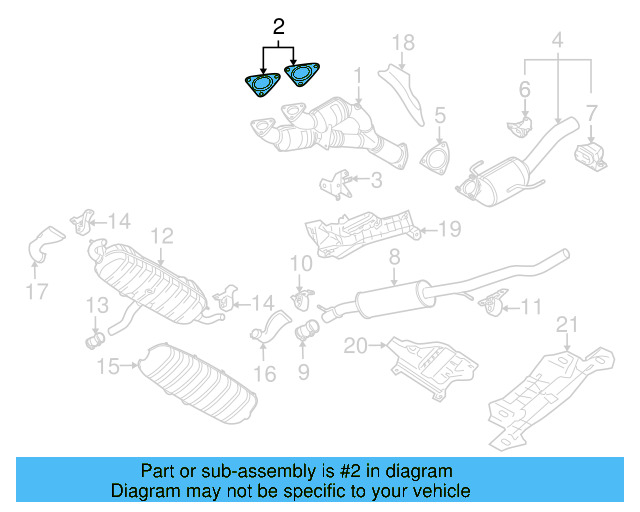 Exhaust Pipe Gasket 7L0-253-115-B - View 4