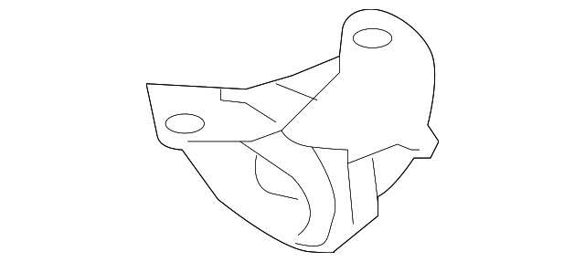 Exhaust System Hanger Bracket 7L0-253-144