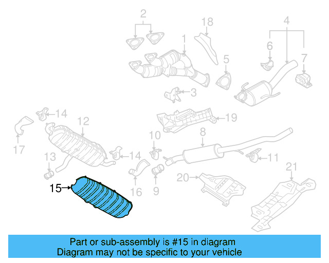 Muffler Shield 7L6-253-571 - View 4