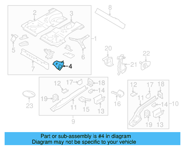 Filler Plate 1K6-813-173-K - View 6