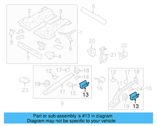 Side Extension 1K0-803-511 - View 12