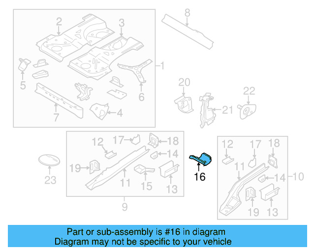 Reinforced Bracket 1K6-804-795
