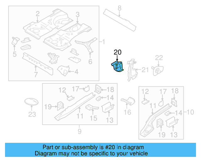 Strut Mount 1K0-802-191 - View 24