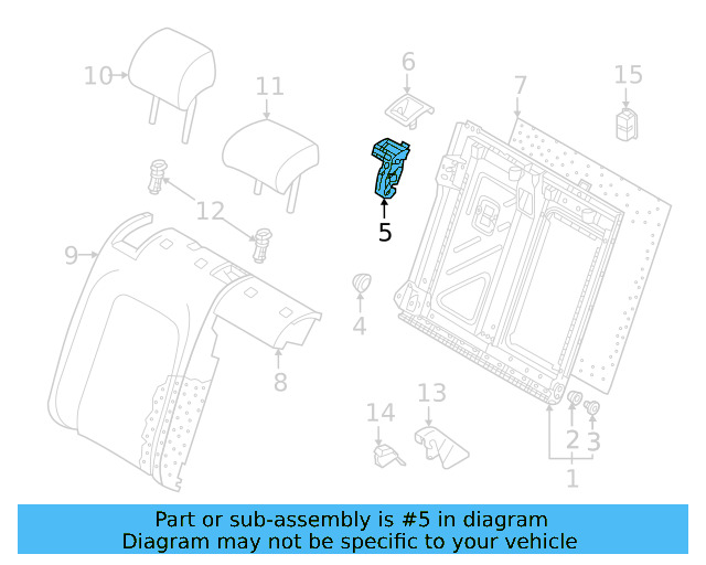 Lock 5Q0-885-682-M - View 5