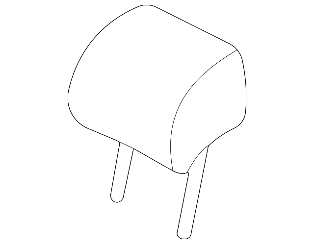 Headrest, Outer 11A-885-901-C-WHQ