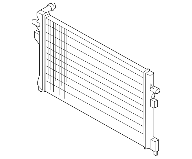 Auxiliary Radiator 5K0-121-251-S - View 6