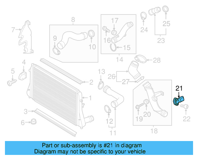Pressure Sensor 03G-906-051-M - View 17