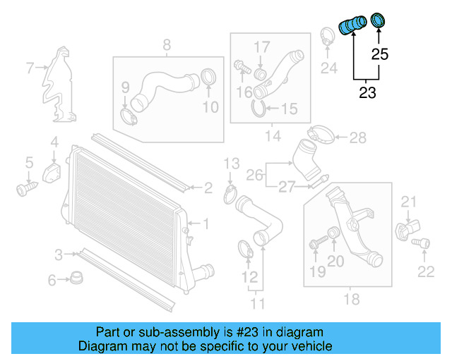 Connector Hose 1K0-145-828-AC - View 67