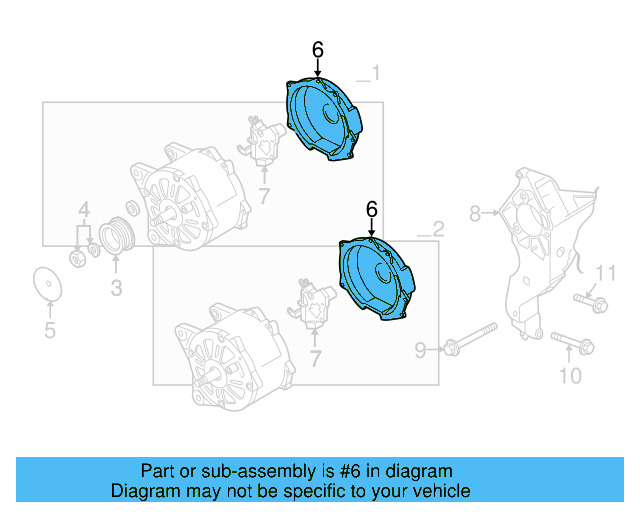 Alternator Cable Cap 06B-903-193-B - View 6