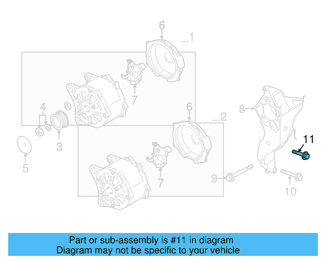 Mount Bracket Mount Bolt N-106-100-01 - View 6