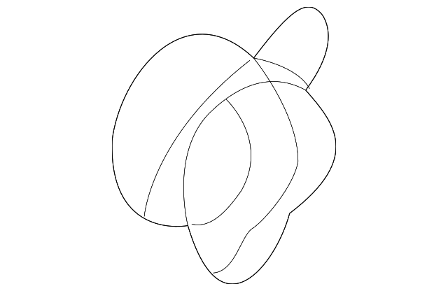 Suction Hose Clip 1C0-422-705-A - View 3