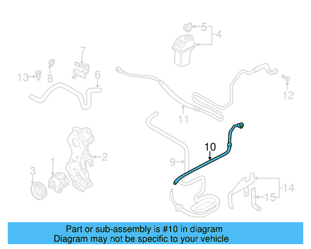 Return Pipe 1C0-422-891-C - View 8