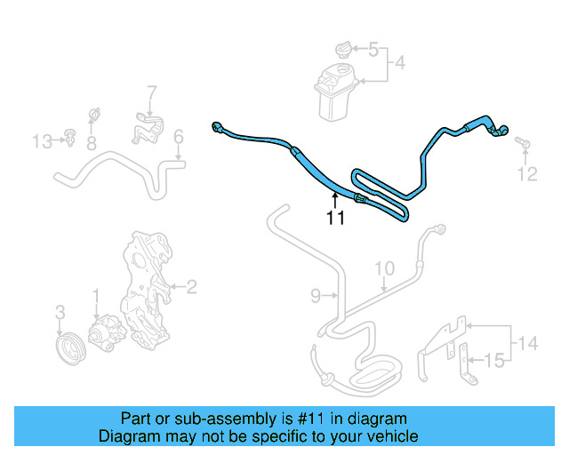 Pressure Hose 1C0-422-893-T