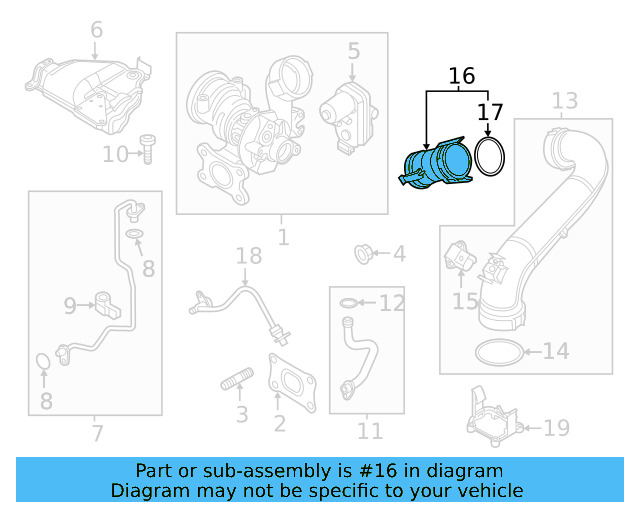 Connector Tube 04E-145-875-F - View 8