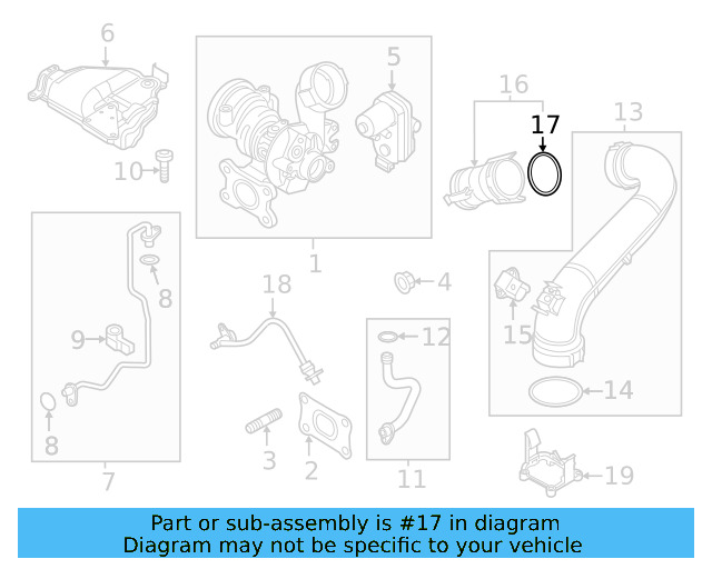 Intake Pipe Gasket WHT-001-386 - View 16