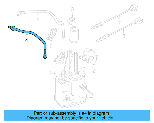 Inlet Tube 5C0-201-931-J - View 9