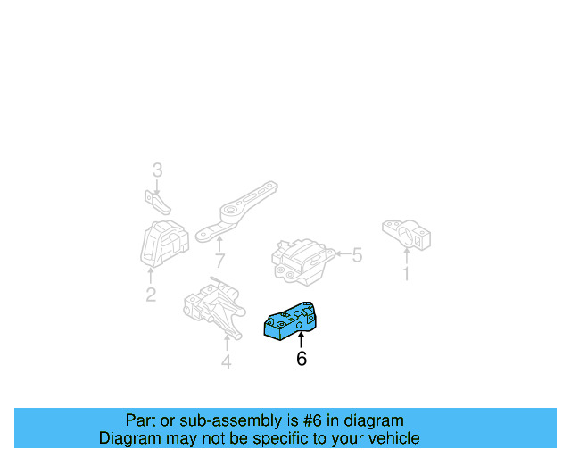 Trans Mount Bracket 1K0-810-811 - View 38