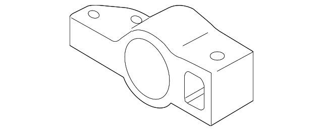 Rear Support 3C0-199-855-J - View 3