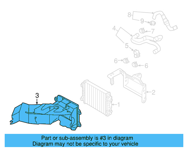 Air Duct 5C6121333A - View 4