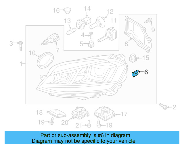 Headlamp Assembly U N-903-425-04 - View 22