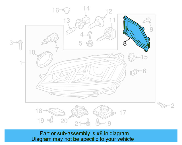 Rear Cap 5GM-941-608 - View 17