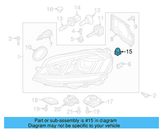 Spacer 1T0-941-111 - View 3