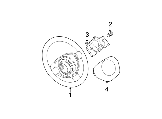 Steering Wheel Bolt N-907-991-02 - View 53