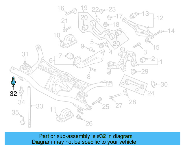 Suspension Cross N-910-964-01 - View 8